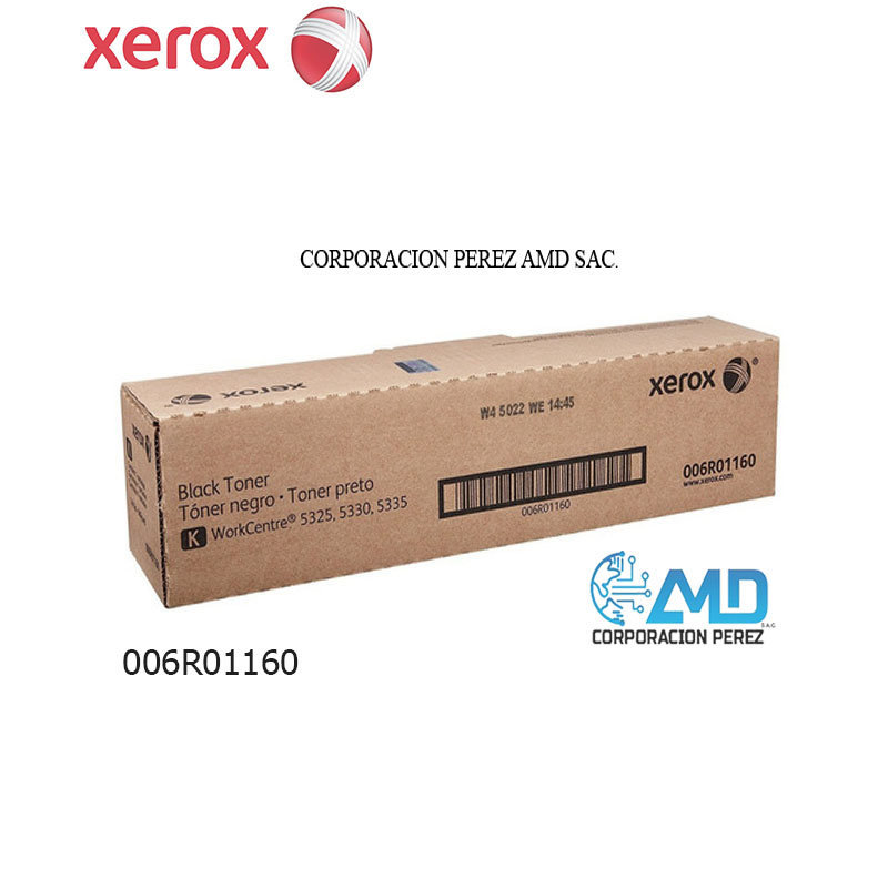 TONER XEROX 006R01160 NEGRO- WorkCentre 5325/5330