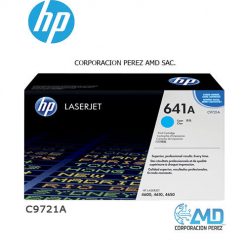 TONER HP 641A CYAN C9721A L.J. 4600