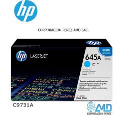 TONER HP 645A CYAN C9731A L.J. 5500