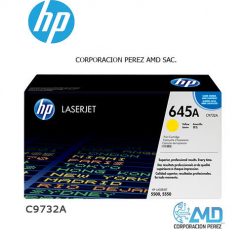 TONER HP 645A YELLOW C9732A L.J. 5500