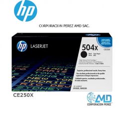 TONER HP 504X NEGRO CE250X L.J. CP3525