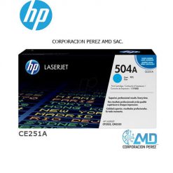 TONER HP 504A CYAN CE251A L.J. CP3525