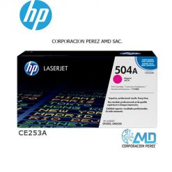 TONER HP 504A MAGENTA CE253A L.J. CP3525
