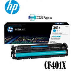 Toner Hp 201X Cyan