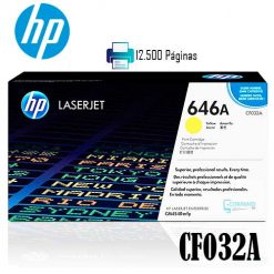 Toner Hp 646A Yellow