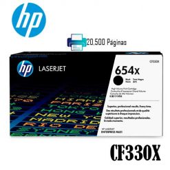 Toner Hp 654X Negro