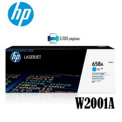 Toner Hp 658A Cyan
