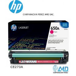 TONER HP 650A MAGENTA CE273A L.J. CP5525