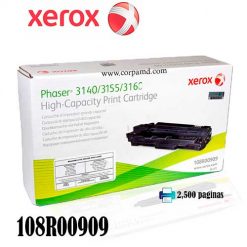 TONER XEROX 108R00909 NEGRO