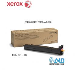 TONER XEROX 106R01318 HC WC 6400 Color Magenta, Rendimiento 16500 páginas.