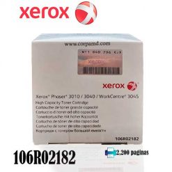 TONER XEROX 106R02182 NEGRO