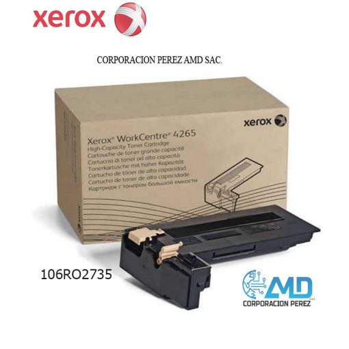 TONER XEROX 106R02735 PARA WC 4265, Renidimiento25,000 PAGINAS.