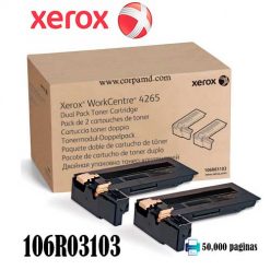 TONER XEROX 106R03103 NEGRO
