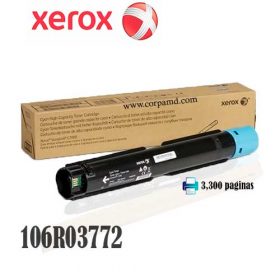 TONER XEROX 106R03772 CIAN