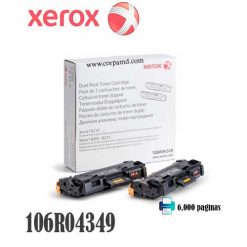 TONER XEROX 106R04349 NEGRO