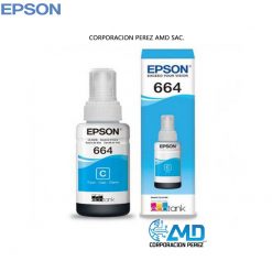 TINTA EPSON T664220-AL CIAN PARA L200