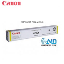 TONER CANON GPR-36 YELLOW