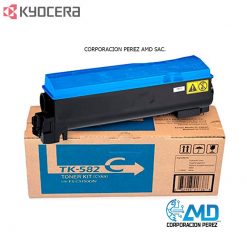 TONER KYOCERA TK-582C FS-C5150DN CYAN 2.8K