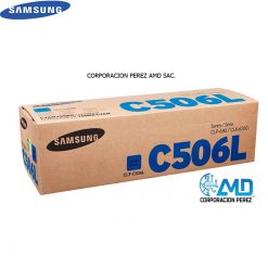 TONER SAMSUNG CLT-C506L (HP SU042A) CYAN 3,500 PAG