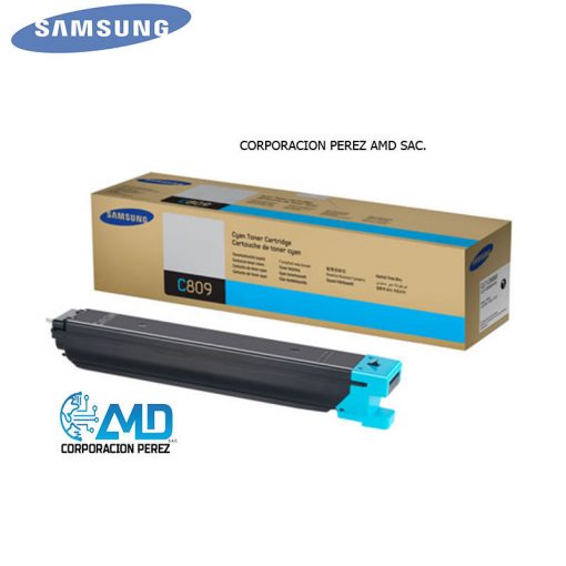 TONER SAMSUNG CLT-C809S (HP SS567A) CYAN 15K PGS