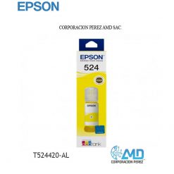 MARCA: EPSON, MODELO: T524420-AL, COLOR: YELLOW,  PRODUCTO: ORIGINAL, RENDIMIENTO: 7500 PAGINAS.