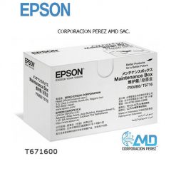 CAJA DE MANTENIMIENTO EPSON T671600