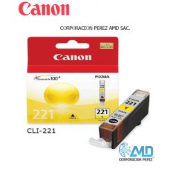 TINTA CANON CLI-221 YELLOW PARA IP-4600