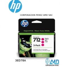 TINTA HP 3ED78A (712A) 3 PACK 29ML MAGENTA
