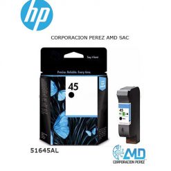 TINTA HP 51645AL (45) NEGRO (820,850,1100) 930 PAGS