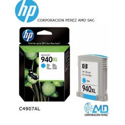 TINTA HP C4907AL (940XL) CYAN (1400 PAG)