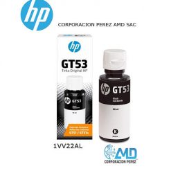 TINTA HP 1VV22AL BOTTLE (GT53) BLACK 4000 PAG