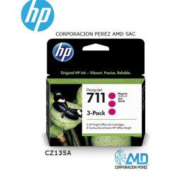 TINTA HP CZ135A (711) MAGENTA 3 PACK 29 ML
