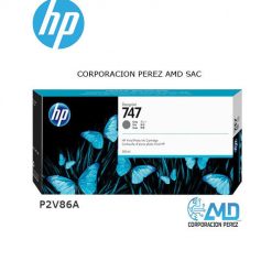 TINTA HP P2V86A (747) 300ML GRAY PARA Z6 Z9