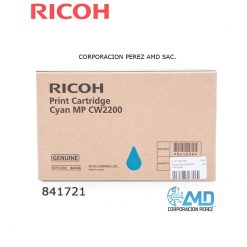 TONER RICOH 841721 MP CW22002201 CYAN
