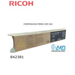 TONER RICOH 842381 IM C300 YELLOW ORIGINAL