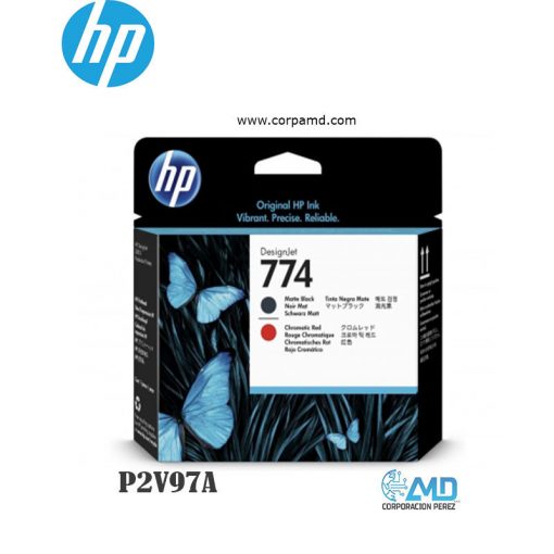 CABEZAL HP 774 P2V97A MTTE BLACK CHROM RED Z6810