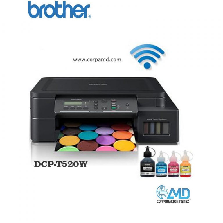 IMPRESORA BROTHER DCP-T520W Tecnología de impresión: Tinta