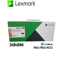 TONER LEXMARK 58D4U00