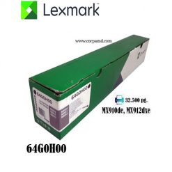 TONER LEXMARK 64G0H00