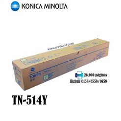 TONER KONICA MINOLTA TN514Y YELLOW