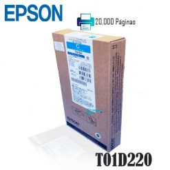 Tinta Epson T01D220 Cyan