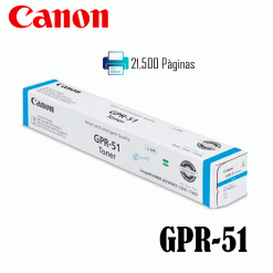 Toner Canon Gpr-51 Cyan